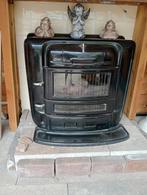 Vintage  kachel jaren 70. inclusief achterplaat, Huis en Inrichting, Kachels, Ophalen, Zo goed als nieuw