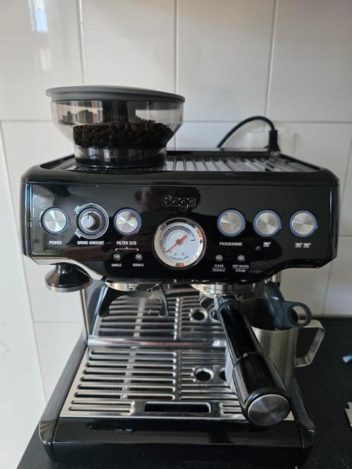 Sage barista, Witgoed en Apparatuur, Koffiezetapparaten, Zo goed als nieuw, Koffiebonen, Espresso apparaat, 2 tot 4 kopjes, Afneembaar waterreservoir