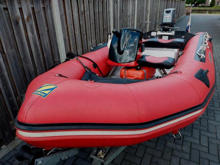 Zodiac Futura mk2 + Yamaha 30pk + pega kanteltrailer, Watersport en Boten, Bootonderdelen, Gebruikt, Overige typen, Motorboot