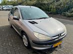 Peugeot 206 1.4 5D 2002 Grijs 149620 km  NAP, Auto's, Peugeot, Origineel Nederlands, Te koop, Zilver of Grijs, 5 stoelen