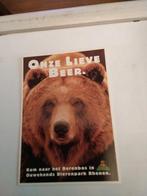 ONZE LIEVE BEER. OUWEHANDS DIERENPARK RHENEN, Ophalen of Verzenden, Overige thema's