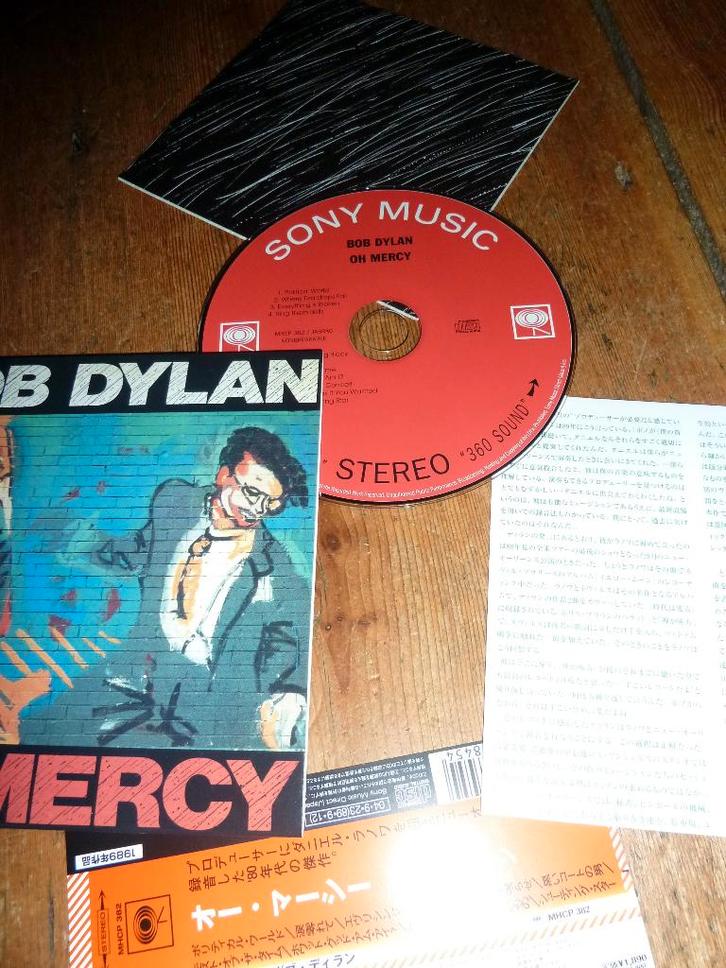 cd Bob Dylan "Oh Mercy" Japan - mini LP - sleeve CD -, Cd's en Dvd's, Cd's | Pop, Gebruikt, 1960 tot 1980, Ophalen of Verzenden