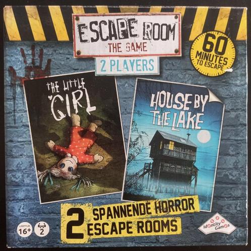 Escape Room The Game 2 player horror, Hobby en Vrije tijd, Gezelschapsspellen | Overige, Zo goed als nieuw, Een of twee spelers