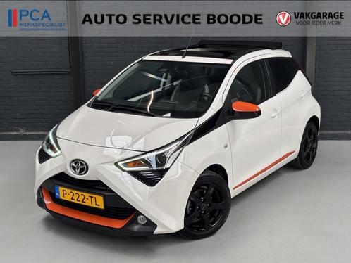 Toyota Aygo 1.0 VVT-i (72pk) x-cite automaat - schuifdak - C, Auto's, Toyota, Bedrijf, Te koop, Aygo, ABS, Achteruitrijcamera