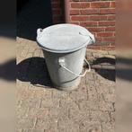 Gevraagd. Zinken emmer met de stad Roermond op het deksel., Verzenden, Zo goed als nieuw
