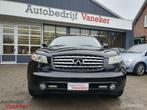 Infiniti FX 45 AWD|V8|Leer|Trekhaak|Adaptive Cruise|Youngtim, Automaat, Gebruikt, Zwart, Leder