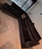 donker bruine bank, Huis en Inrichting, Ophalen, Zo goed als nieuw, Stof