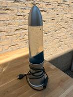Retro Lavalamp blauw, Huis en Inrichting, Lampen | Tafellampen, Ophalen, Zo goed als nieuw, Minder dan 50 cm