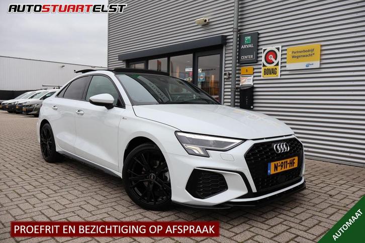 Audi A3 Limousine 30 TFSI S edition NL-Auto | Volledig Onder, Auto's, Audi, Bedrijf, Te koop, A3, ABS, Airbags, Airconditioning