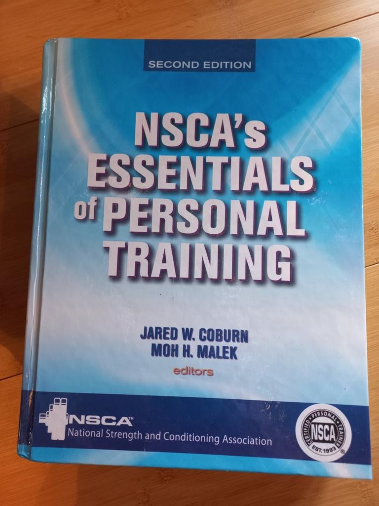 NSCA's Essentials of Personal Training, Boeken, Studieboeken en Cursussen, Ophalen of Verzenden, Beta, Zo goed als nieuw