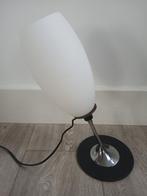 Duitse Design Tafellamp 1980, Ophalen of Verzenden, Zo goed als nieuw, Glas, Minder dan 50 cm