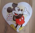 Mickey Mouse blik in hartvorm, Verzamelen, Ophalen of Verzenden, Zo goed als nieuw, Overige, Overige merken