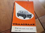 Vraagbaak Fiat 850, Fiat 850 Sport Coupe + Spider 1964-67, Ophalen of Verzenden