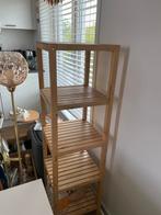 Ikea houten rek badkamer planten, Huis en Inrichting, Ophalen, Gebruikt