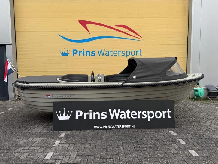Corsiva 570 New Age + 20pk Suzuki 2024, Watersport en Boten, Sloepen, Zo goed als nieuw, 3 tot 6 meter, Buitenboordmotor, Benzine