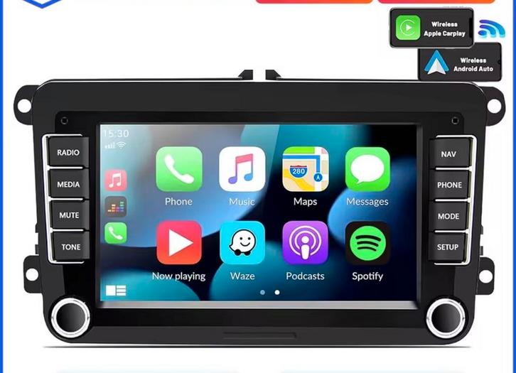 Android Autoradio voor VW Golf, Auto diversen, Autoradio's, Nieuw, Ophalen