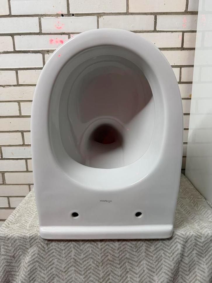 Sphinx 300 wandcloset  48cm wit - Nieuw, Doe-het-zelf en Verbouw, Sanitair, Nieuw, Toilet, Steen, Ophalen