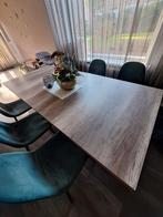 Eettafel uitschuifbaar, Huis en Inrichting, Tafels | Eettafels, Ophalen, 200 cm of meer, 50 tot 100 cm, Zo goed als nieuw