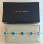 VAN CLEEF ARMBAND, Sieraden, Tassen en Uiterlijk, Armbanden, Ophalen of Verzenden, Nieuw, Blauw, Goud