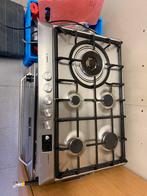 Bosch gaskookplaat FlameTronic PCS815F90N, Witgoed en Apparatuur, Kookplaten, Ophalen, Gebruikt, 4 kookzones, Inbouw