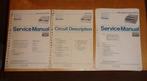 Philips, vr2120 en vr2220 service manuals origineel., Ophalen of Verzenden, Gelezen