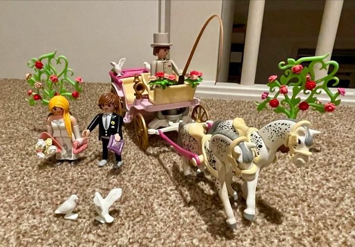 Playmobil City Life 9427: Huwelijkskoets - Complete Set, Kinderen en Baby's, Speelgoed | Playmobil, Zo goed als nieuw, Complete set