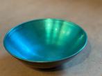 turquoise schaal, Huis en Inrichting, Kunststof, Schaal, Rond, Ophalen of Verzenden