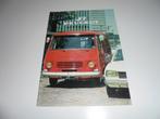 brochure Peugeot J7 modellen 1979, Ophalen of Verzenden, Zo goed als nieuw, Peugeot