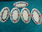 5x Boerenbont beleg schaaltjes Boch Boerenbond, Ophalen of Verzenden, Aardewerk, Boerenbont, Schaal of Schalen