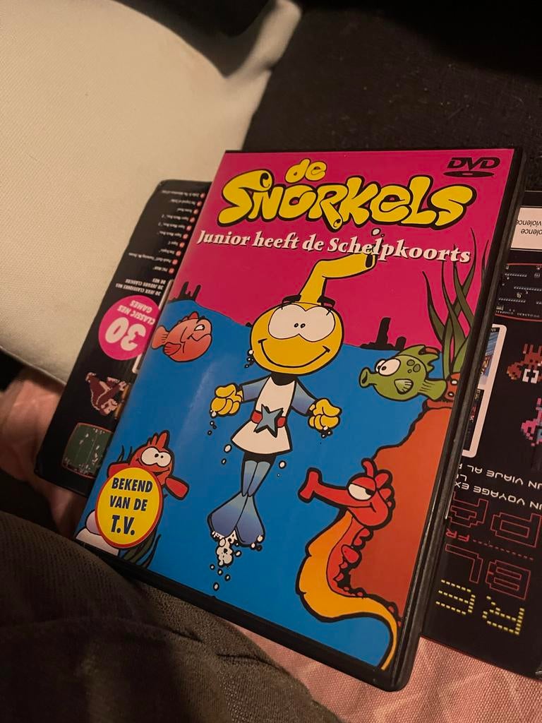 De Snorkels - Junior heeft de Schelpkoorts DVD, Avontuur, Alle leeftijden, Ophalen of Verzenden, Zo goed als nieuw