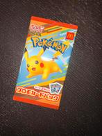 Pikachu Promo Burger Pack - Pokémon, Ophalen of Verzenden, Nieuw, Overige typen