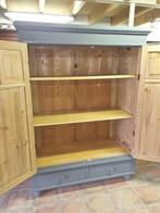 Strakke Landelijke Brocante Kast Met Laden en Planken, Antiek en Kunst, Antiek | Meubels | Kasten, Ophalen
