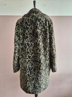 Carnavals bontjas Panterprint Groen, maat S Jas thema panter, Hema, Carnaval, Ophalen of Verzenden, Kleding