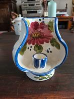 Vintage Handgeschilderde Kandelaar, Ophalen of Verzenden