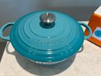 Le Creuset Marmite Signature Soeppot Caribbean Teal, Huis en Inrichting, Keuken | Potten en Pannen, Kookpan of Snelkookpan, Gietijzer