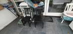 Houten Ikea stoeltjes, Tuin en Terras, Tuinsets en Loungesets, Ophalen, Gebruikt, Hout, 2 zitplaatsen