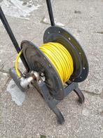 Telewash haspel 50 meter trolly Tuckersysteem rolkar slang, Doe-het-zelf en Verbouw, Reinigingsmachines, Ophalen, Gebruikt