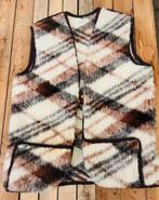 Bodywarmer van schapenvacht, maat M/L