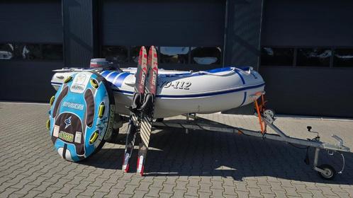LodeStar U380 25PK TUBES + Watersportpakket en Trailer!, Watersport en Boten, Rubberboten, Gebruikt, Overige merken, Overige materialen
