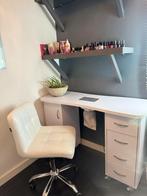 Nageltafel met afzuiging + complete gellak set, Ophalen, Gebruikt, Bureau