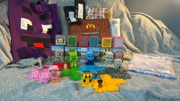 Complete Minecraft x McDonald’s collectie + unieke items beschikbaar voor biedingen