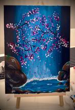 Origineel schilderij van jonge kunstenares –“Licht & Stilte”, Antiek en Kunst, Ophalen of Verzenden