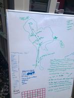Legamaster.zwaar magmetisch whiteboatd 120-90, Ophalen, Zo goed als nieuw, Whiteboard