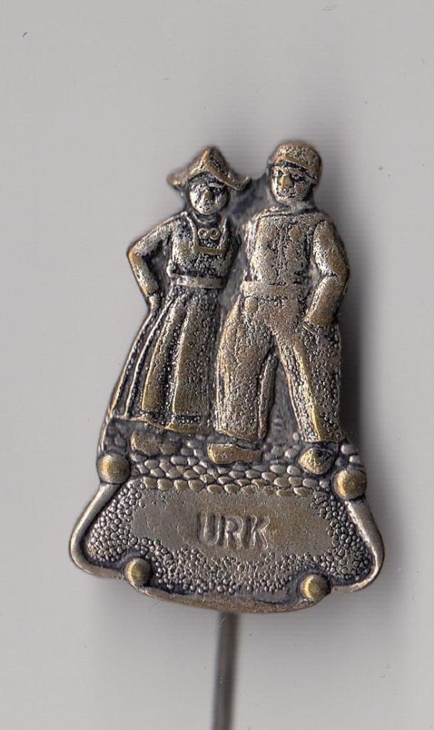 Urk Klederdracht speldje, Verzamelen, Speldjes, Pins en Buttons, Gebruikt, Speldje of Pin, Overige onderwerpen, Ophalen of Verzenden