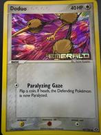 Doduo EX Emerald Holo, Ophalen of Verzenden, Zo goed als nieuw, Losse kaart, Foil