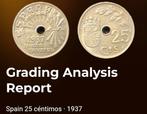 SPANJE 25 CÉNTIMOS 1937 GUERRA CIVIL, Postzegels en Munten, Ophalen of Verzenden, Overige landen, Losse munt