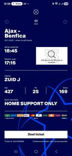 Ajax - benfica vak 427, Eén persoon