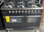 Boretti gasfornuis 100 cm antraciet nieuw, Witgoed en Apparatuur, Fornuizen, Ophalen, 60 cm of meer, Nieuw, Gas