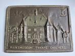 Rijksmuseum Enschede hoogte 20 cm br; 28 cm, Antiek en Kunst, Ophalen of Verzenden, Koper