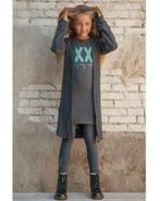 Soft&jolly soft & jolly grijs grijze jurk jurkje 146 152, Zo goed als nieuw, Jurk of Rok, Soft&Jolly, Verzenden